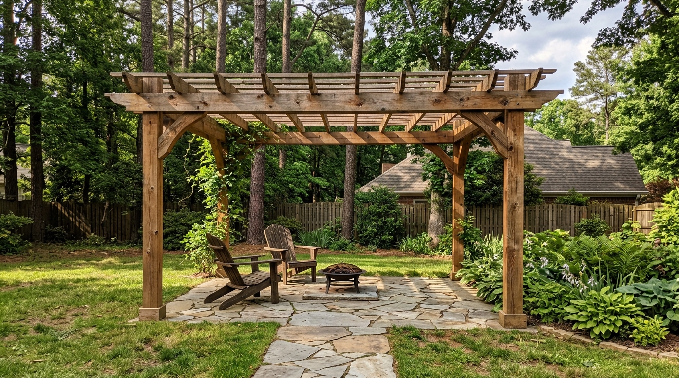 Pergola installation in Atlanta, GA